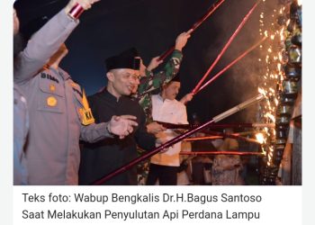 Bengkalis Gelar Festival Lampu Colok 2024