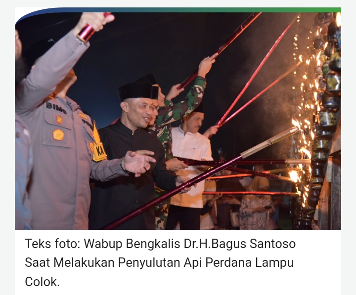 Bengkalis Gelar Festival Lampu Colok 2024
