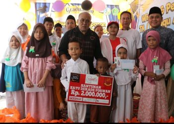 Rayakan HUT Ke-10 FORWAN Santuni Yatim Piatu
