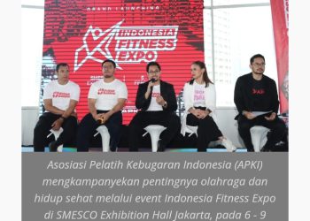 Indonesia Fitness Expo Kampanyekan Pentingnya Olahraga dan Hidup Sehat