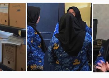 Disarpus Kabupaten Bekasi Lakukan Pengawasan Kearsipan di Cikarang Timur