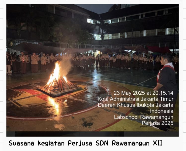 Antusias Siswa SDN Rawamangun XII Ikuti Perjusa