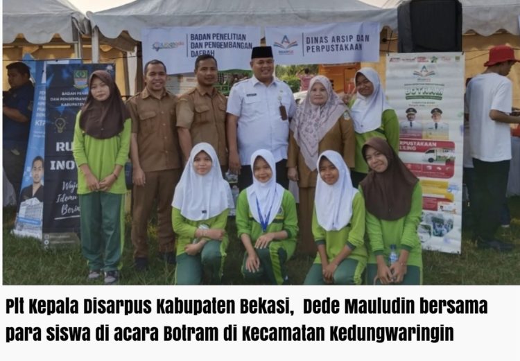 Disarpus Kabupaten Bekasi Terus Berkomitmen Memperluas Layanan Perpustakaan Keliling