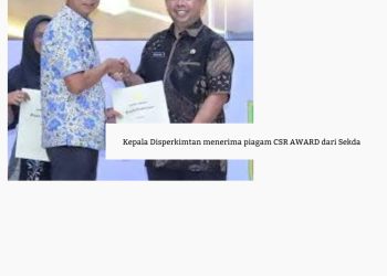 Disperkimtan , SKPD Terkolaboratif Pada Ajang CSR Award 2026